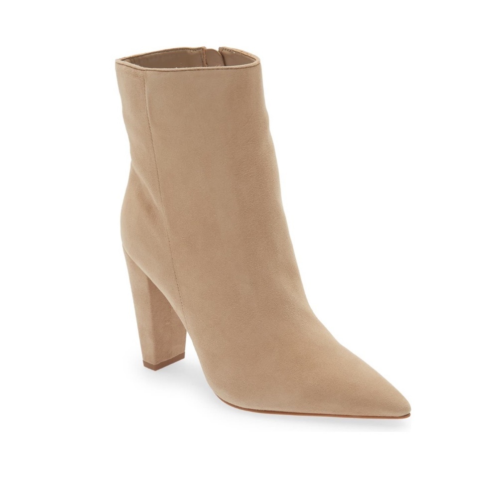 Vince Camuto Membidi‎ Pointed Toe Leather Boot (Women)